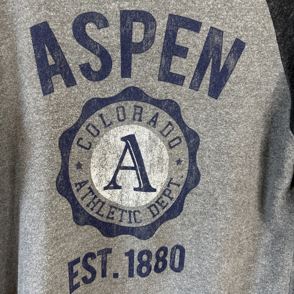 Aspen Colorado Athletic Dept‎ EST. 1880 Sweatshirt Large - Picture 3 of 4